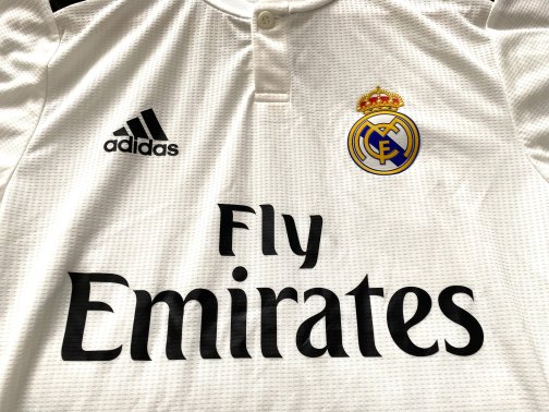 Maillot Adidas Real Madrid Authentic Home 2018/2019 Taille S