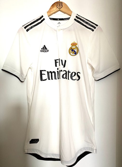 Maillot Adidas Real Madrid Authentic Home 2018/2019 Taille S