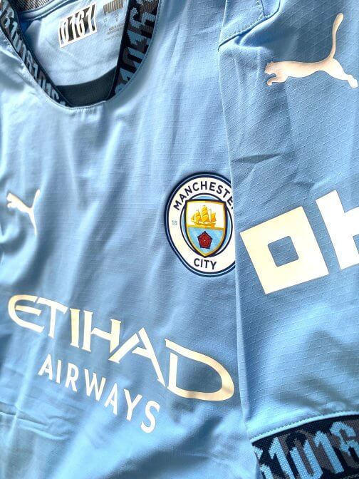 Maillot Puma Manchester City Authentic ULTRAWEAVE Home 20242025 Taille L (6) Maillot Puma Manchester City Authentic ULTRAWEAVE Home 2024/2025 Taille L