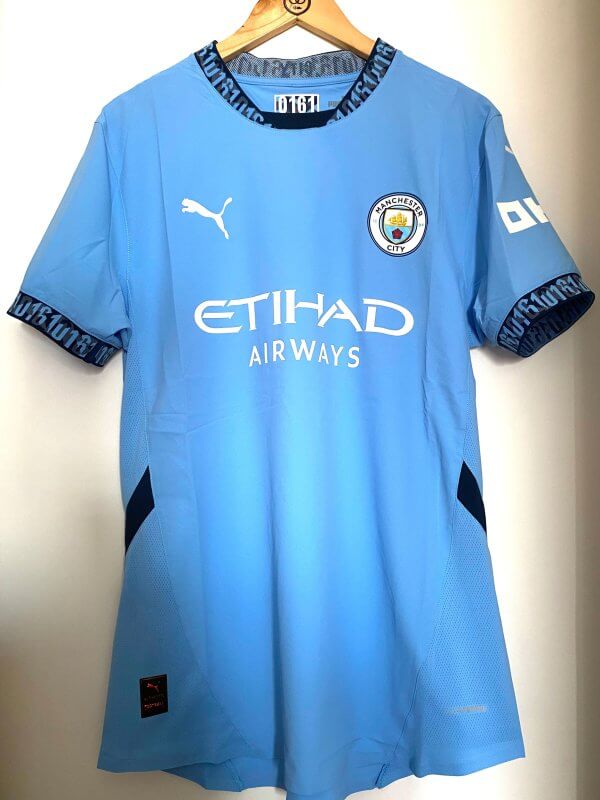 Maillot Puma Manchester City Authentic ULTRAWEAVE Home 2024/2025 Taille L
