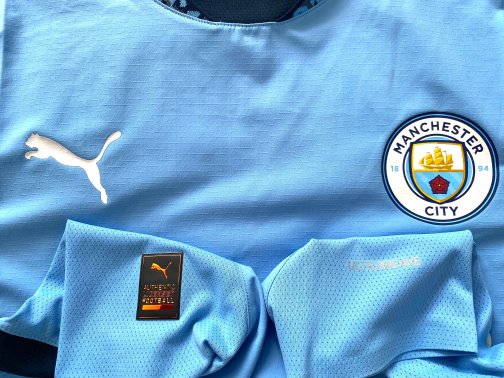 Maillot Puma Manchester City Authentic ULTRAWEAVE Home 20242025 Taille L (8) Maillot Puma Manchester City Authentic ULTRAWEAVE Home 2024/2025 Taille L