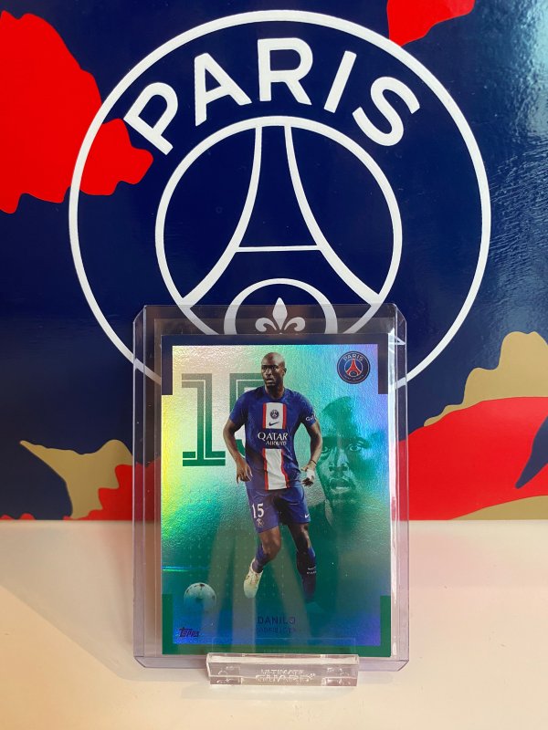 Topps PSG Team Set 22-23 Danilo Pereira Parallel Numérotée 168/175