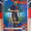 Topps PSG Team Set 23-24 Carlos Soler Parallel Numérotée 087/250